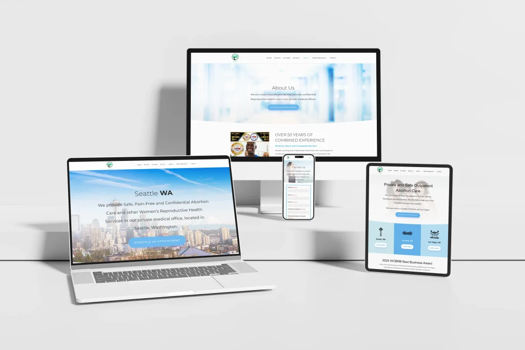 Lilith Clinic Responsive Website Design Showcase